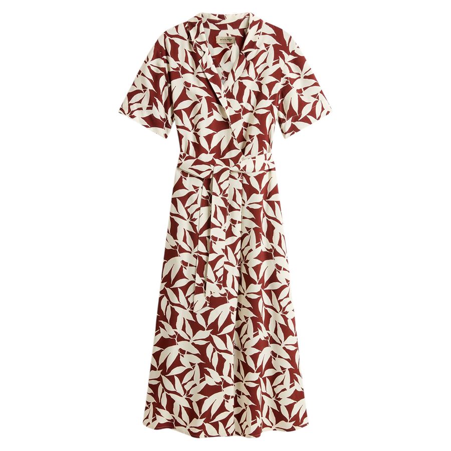 Vestito da donna a portafoglio con motivo naturale Woolrich | CFWWDR01765522